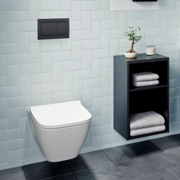 Geberit Alpha01 Square Button Dual Flush Plate - Image 6