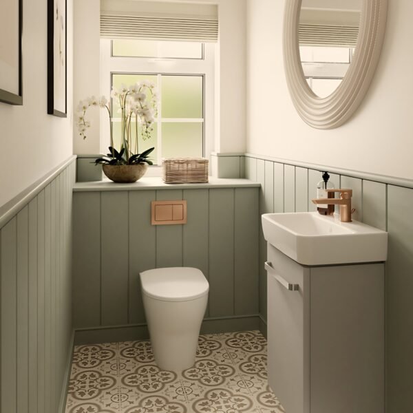 Geberit Alpha01 Square Button Dual Flush Plate - Image 11
