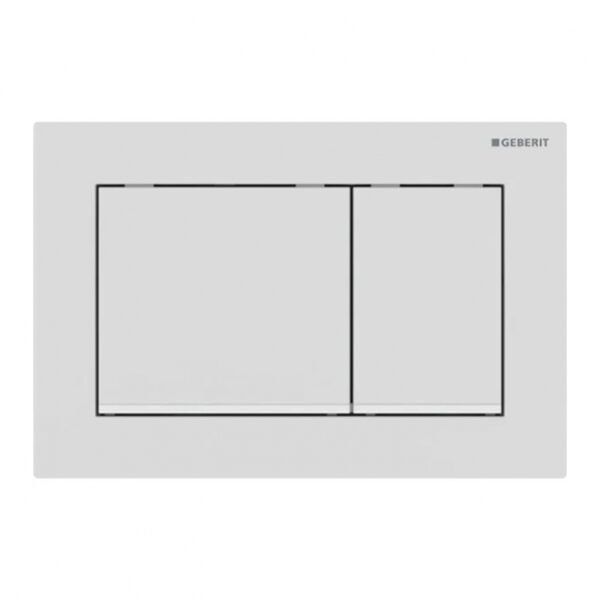 Geberit Omega20 Rectangular Dual Flush Plate