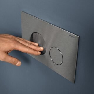 Geberit Sigma40 Round Button Dual Flush Plate - Image 2