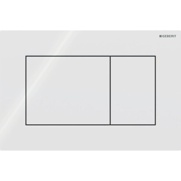 Geberit Sigma01 Square Button Dual Flush Plate