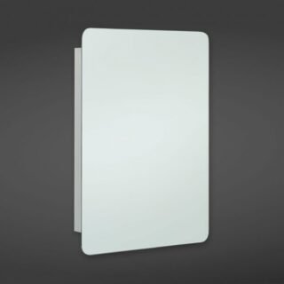 RAK Uno 1 Door Mirror Cabinet - 660mm x 460mm - Image 2