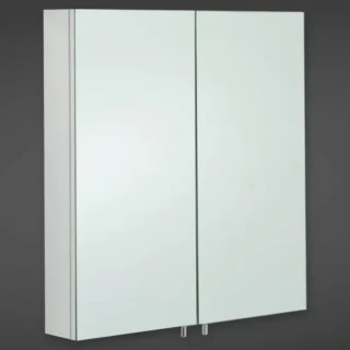 RAK Delta 2 Door Mirror Cabinet - 600mm x 670mm - Image 2