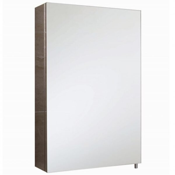 RAK Cube 1 Door Mirror Cabinet - 600mm x 400mm