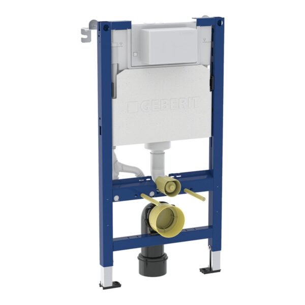 Geberit Alpha Wall-Hung Toilet Frame & Concealed Cistern - 980mm High