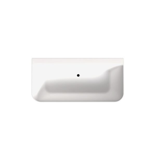 Scudo Porto Double Ended Back To Wall Bath - 1700mm x 800mm - Gloss White