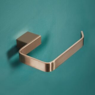 Scudo Monza Toilet Paper Holder - Brushed Bronze - Image 2
