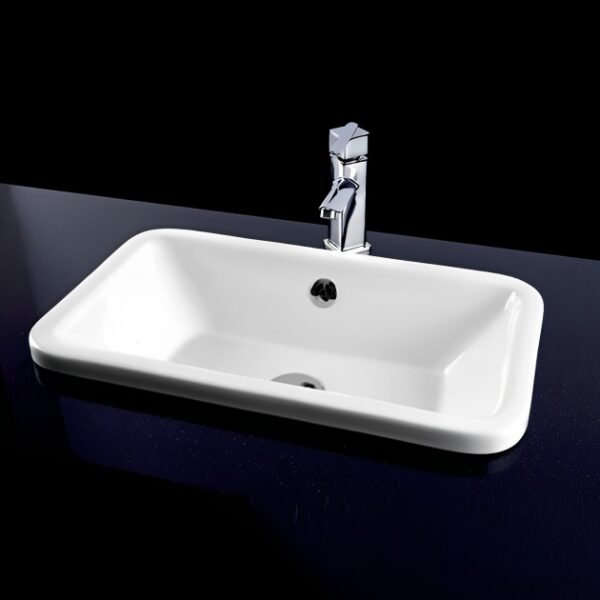 RAK Chameleon Under Countertop Basin - 560mm Wide - No TH - White