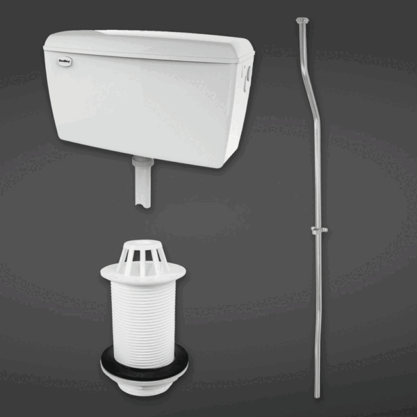 RAK Concealed Urinal Pack for 1 Urinal - White