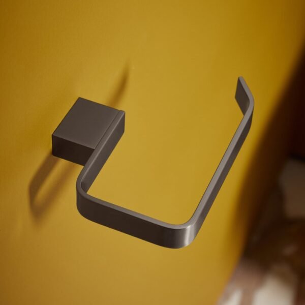 Scudo Napoli Toilet Paper Holder - Gunmetal - Image 2