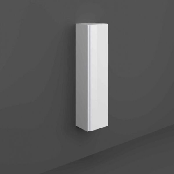 RAK Joy 1 Door Wall Hung Tall Storage Unit - 300mm Wide - Image 3