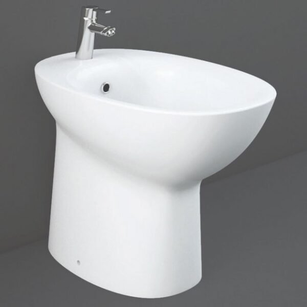 RAK Morning Back To Wall Comfort Height Bidet - Alpine White