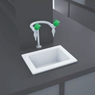 RAK Laboratory 1 Belfast Kitchen Sink 1.0 Bowl - 360mm x 280mm - Alpine White - Image 2