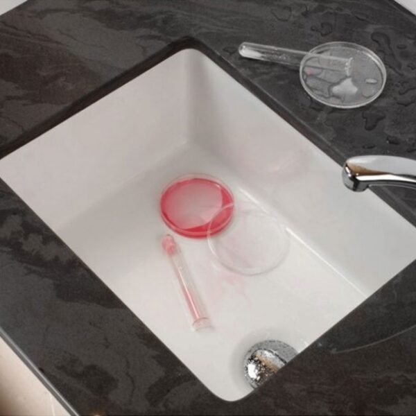 RAK Laboratory 4 Belfast Kitchen Sink 1.0 Bowl - 460mm x 365mm - Alpine White - Image 3