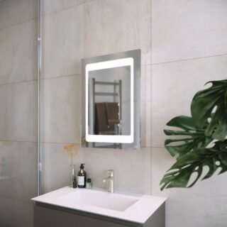 RAK Aphrodite 1 Door Mirrored Cabinet - 700mm x 500mm - Image 3