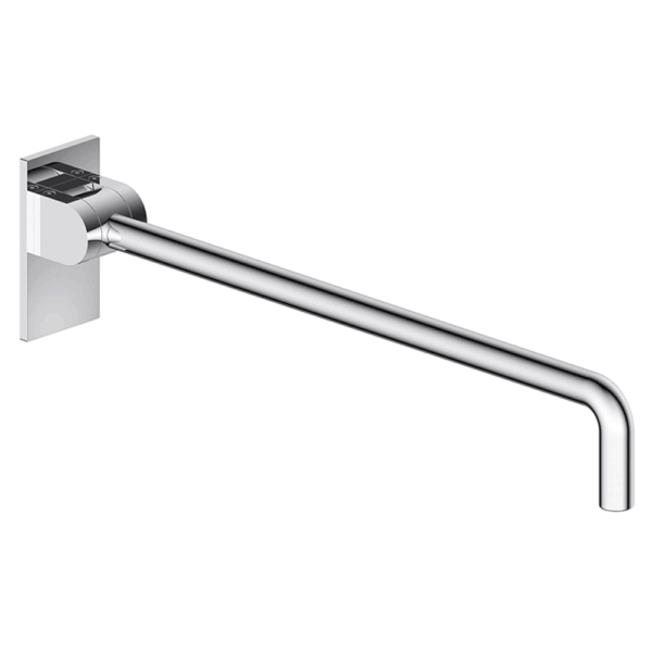 RAK Compact Commercial Folding Arm Grab Rail - Chrome