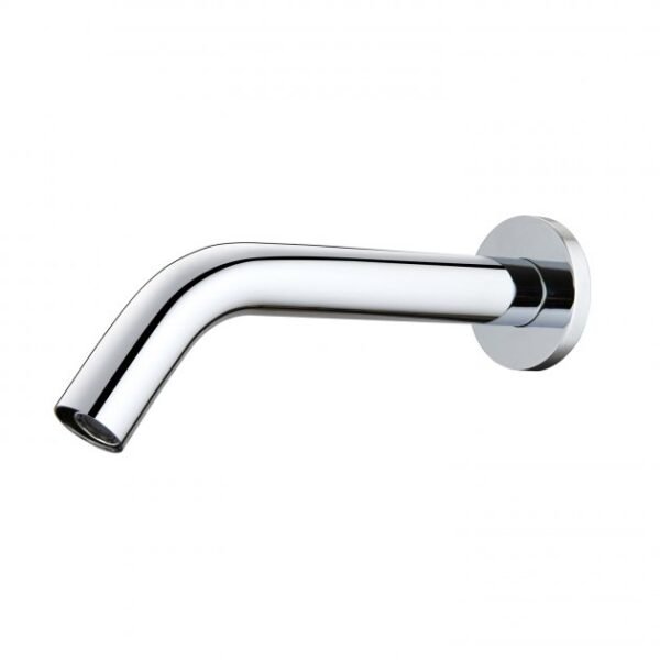 RAK Compact Wall Mounted Theta Infra Red Basin Mixer Tap - Chrome