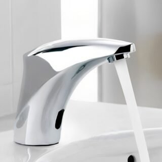 RAK Compact Alfa Infra Red Basin Mixer Tap - Chrome - Image 2