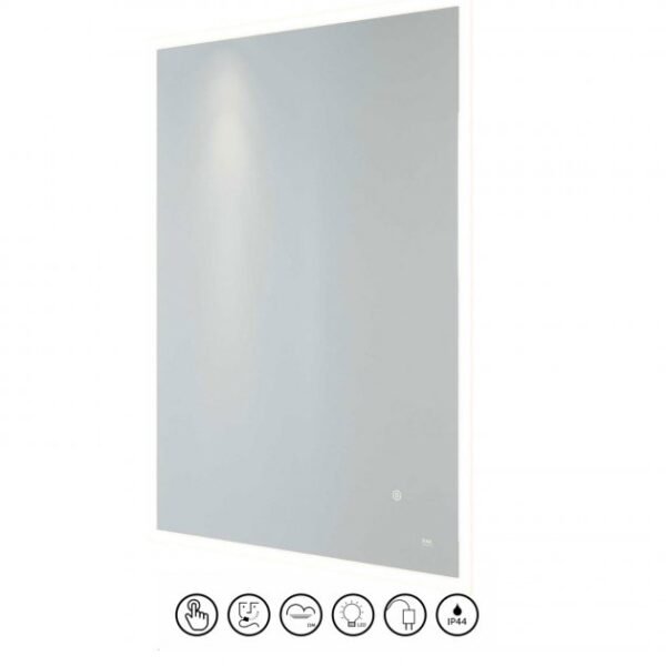 RAK Cupid LED Illuminated Mirror With Switch And Demister Pad - Image 3