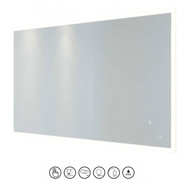RAK Cupid LED Illuminated Mirror With Switch And Demister Pad - Image 4