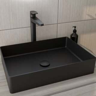 RAK Ingot Rectangular Countertop Basin - 500mm Wide - Image 2