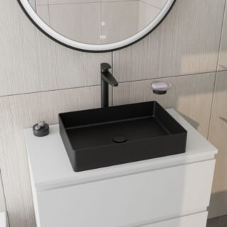 RAK Ingot Rectangular Countertop Basin - 500mm Wide - Image 5