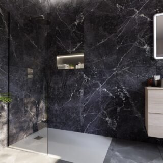 Rak Ingot Recessed Bathroom Niche With LED Light And Shelf - Image 20