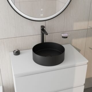 RAK Ingot Round Countertop Basin - 360mm Wide - Image 5