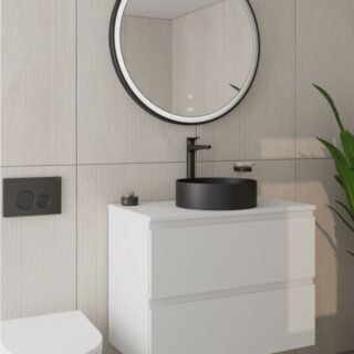 RAK Ingot Round Countertop Basin - 360mm Wide - Image 6