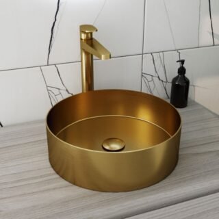 RAK Ingot Round Countertop Basin - 360mm Wide - Image 3
