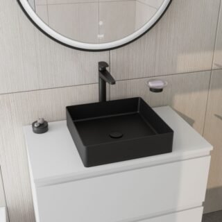 RAK Ingot Square Countertop Basin - 360mm Wide - Image 5