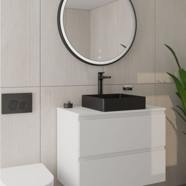 RAK Ingot Square Countertop Basin - 360mm Wide - Image 6