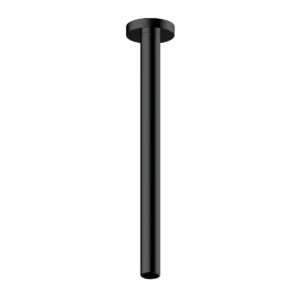 RAK Ceiling Mounted Shower Arm – 300mm High - Matt Black