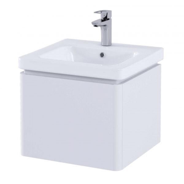 RAK Resort 1 Drawer Wall Hung Vanity Unit With Basin - 550mm Wide