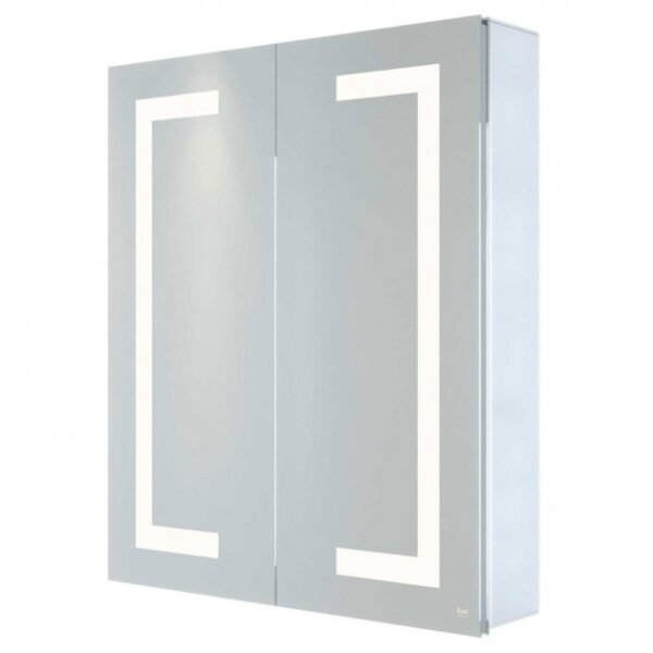RAK Sagittarius 2 Door Mirrored Cabinet - 700mm x 600mm