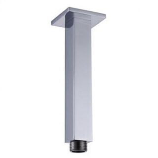 RAK Ceiling Mounted Square Shower Arm - 250mm Long - Image 2