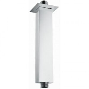 RAK Ceiling Mounted Square Shower Arm – 250mm Long - Chrome