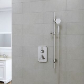 RAK Washington 1 Outlet Thermostatic Concealed Shower Valve - Chrome - Image 2