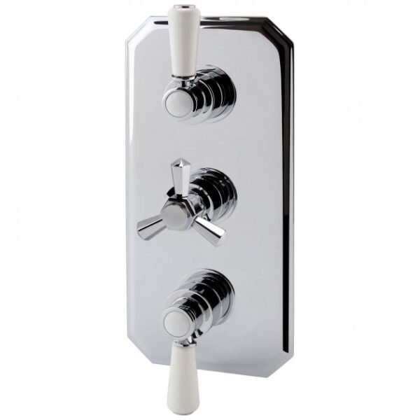 RAK Washington 3 Outlet Thermostatic Concealed Shower Valve - Chrome