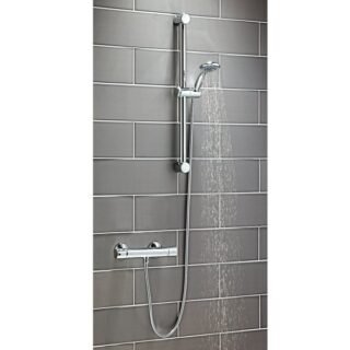 Scudo Round Riser Rail Kit - Chrome - Image 3