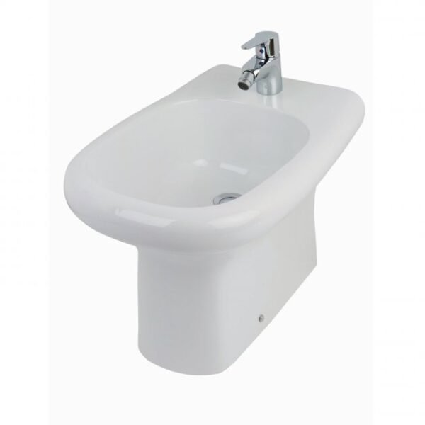 RAK Compact Back to Wall Bidet - 1 TH - White