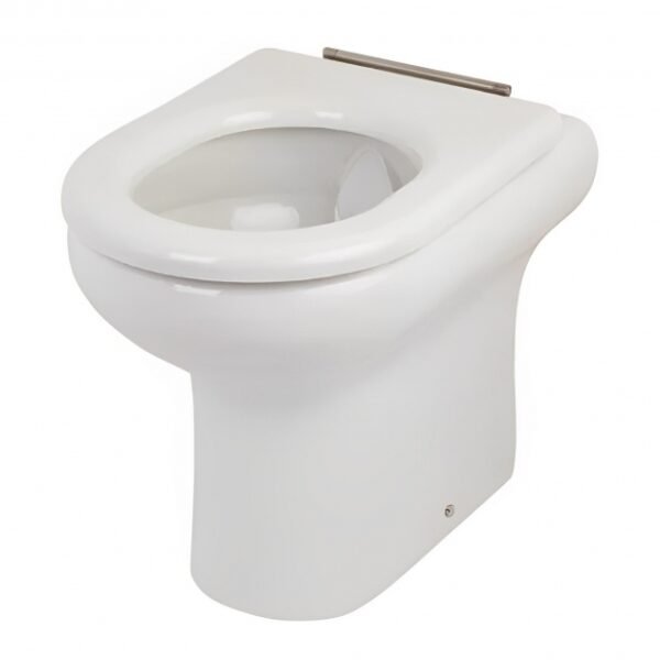RAK Compact Special Needs Rimless Back to Wall Toilet And Soft Close Seat - White
