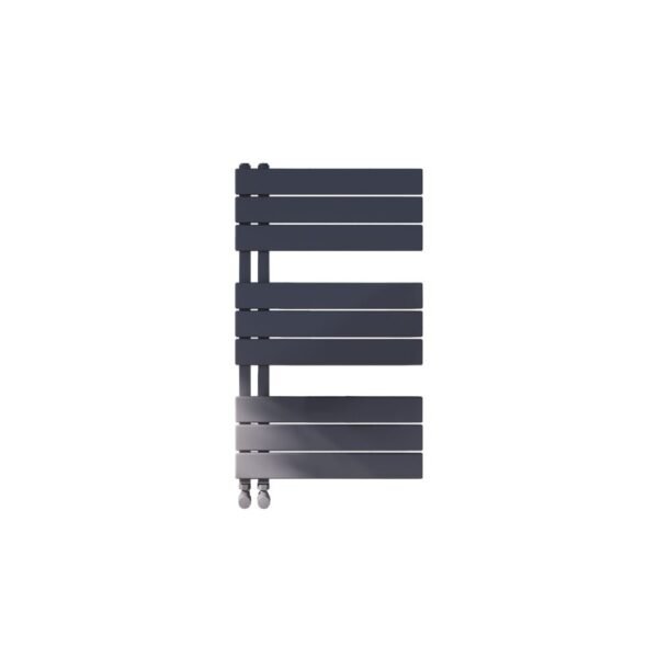 Scudo Thames Vertical Designer Heated Towel Rail - Carbon Anthracite