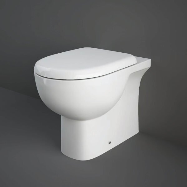 RAK Tonique Back To Wall Toilet With Soft Close Seat - White