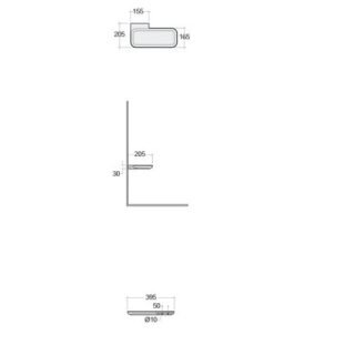 RAK Ceramic Mirror Shelf - Image 3