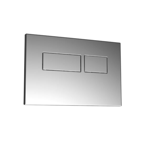 Scudo Square Dual Flush Plate