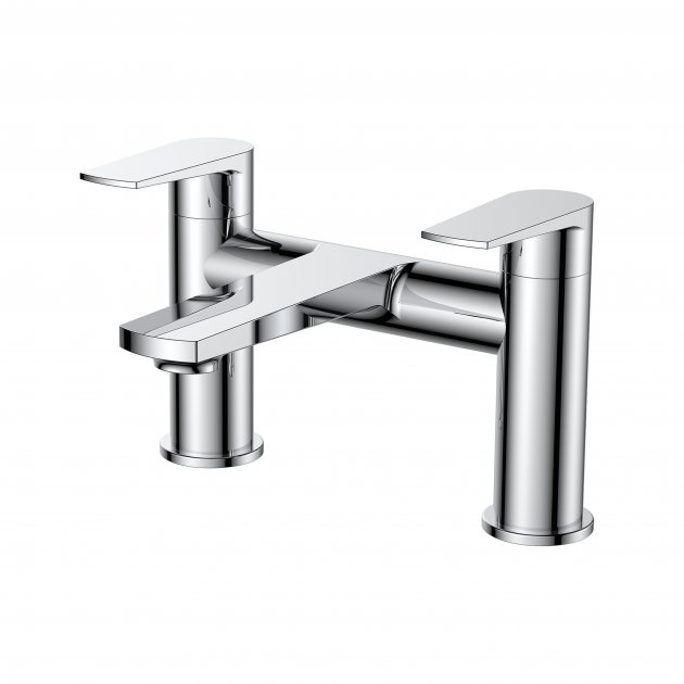 RAK Blade Bath Filler Tap - 2 TH - Chrome