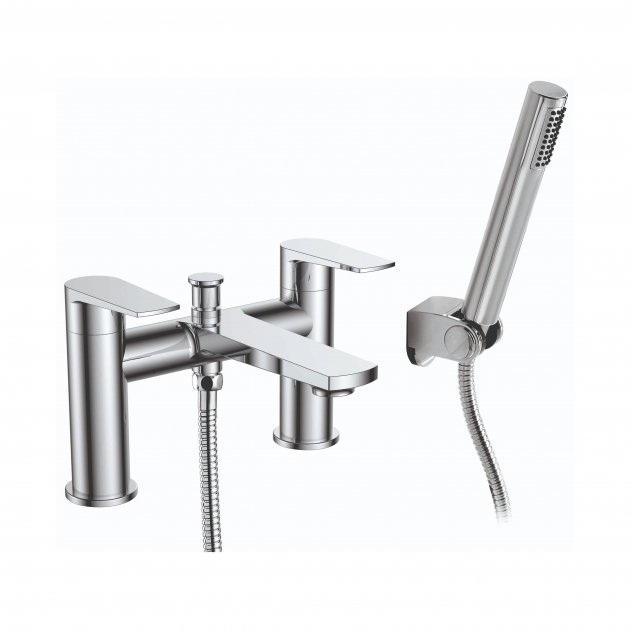 RAK Blade Bath Shower Mixer Tap - 2 TH - Chrome