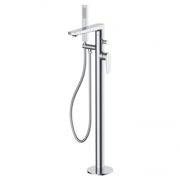 RAK Blade Freestanding Bath Shower Mixer Tap - 1 TH - Chrome