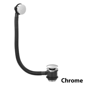 Rak Bath Clicker Waste and Overflow - Chrome